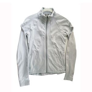 Women's Athleta Hope Jacket, Light Gray, Size XS